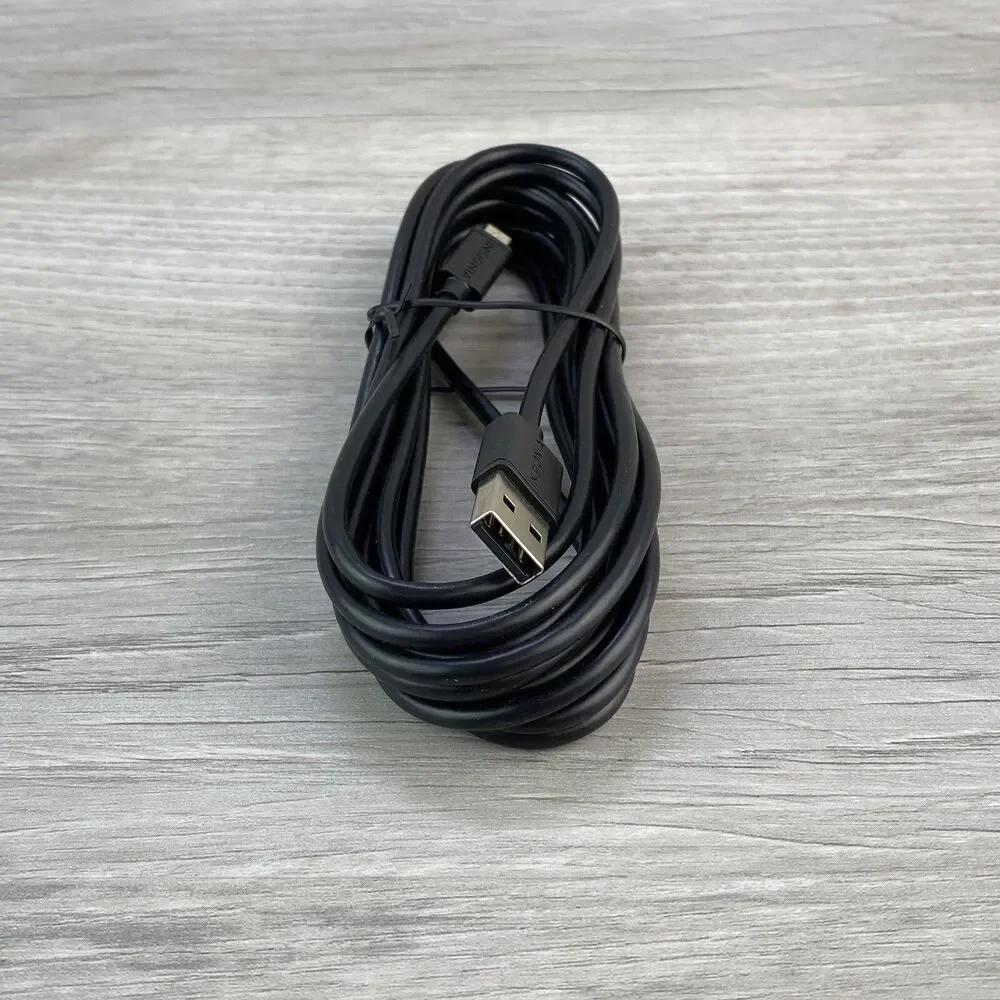 Insignia 10' Black Micro-USB Charge/sync Cable For Smartphones & Tablets